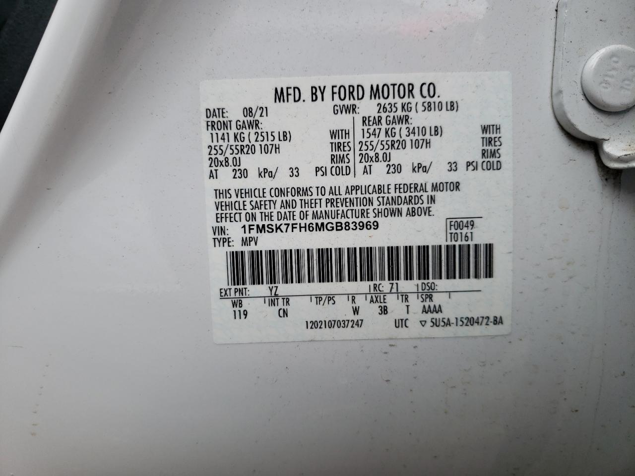 2021 Ford Explorer - Image 13