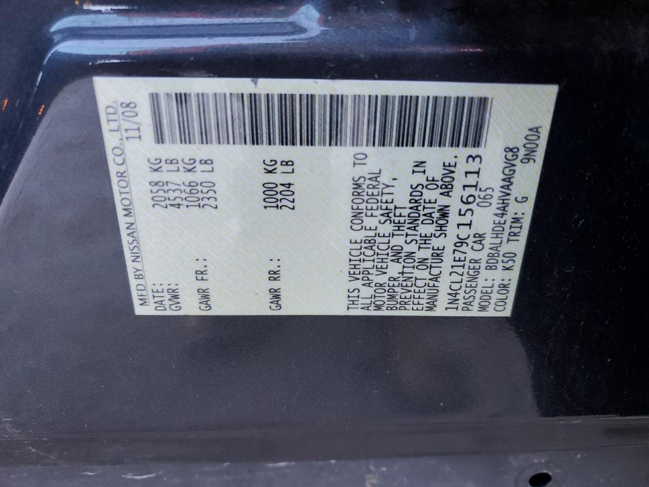 2009 Nissan Altima - Image 13