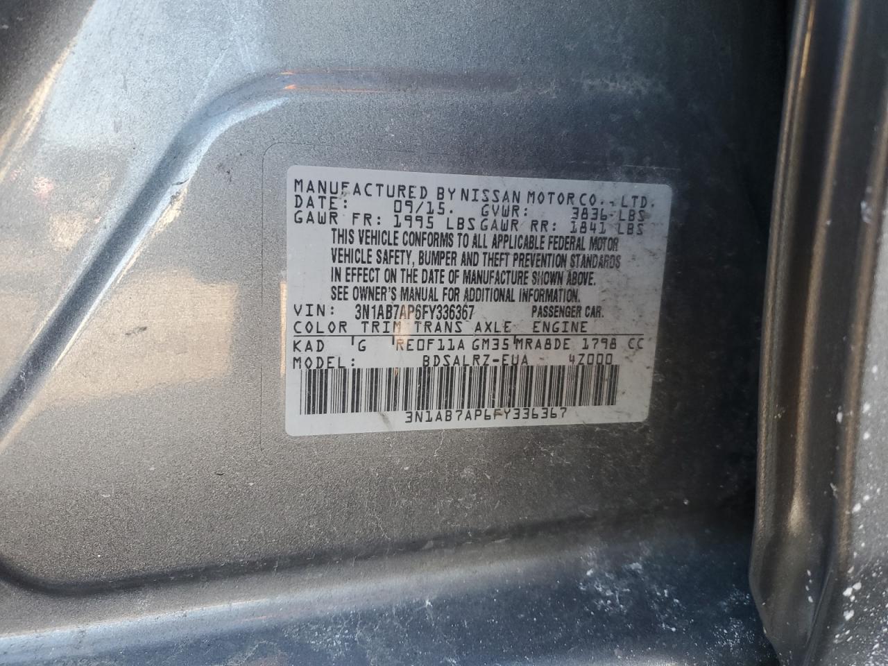 2015 Nissan Sentra - Image 15