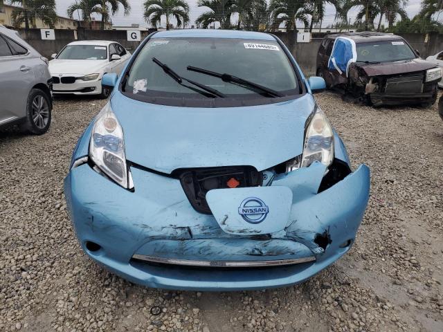  NISSAN LEAF 2015 Синий