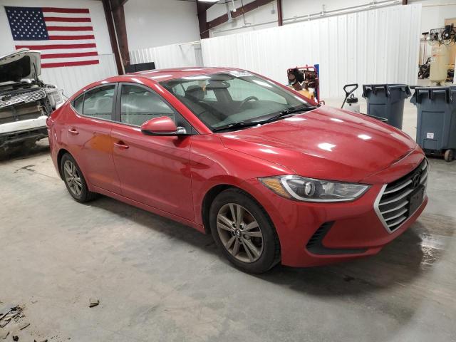  HYUNDAI ELANTRA 2017 Czerwony