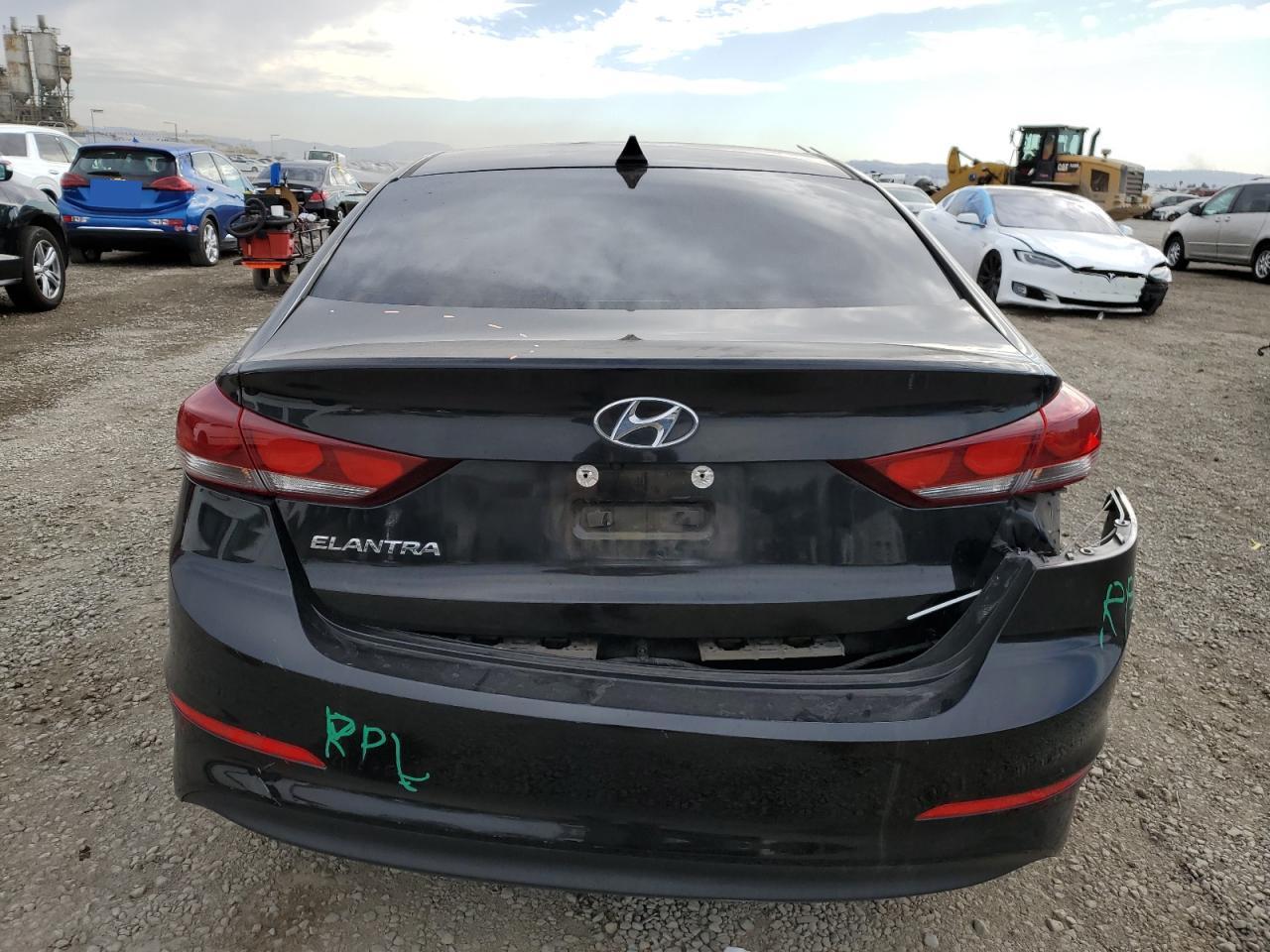 VIN KMHD84LFXHU247074 2017 HYUNDAI ELANTRA no.6