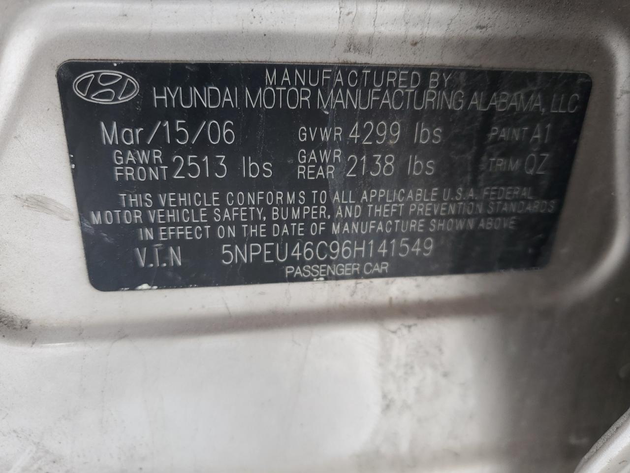 2006 Hyundai Sonata - Image 13