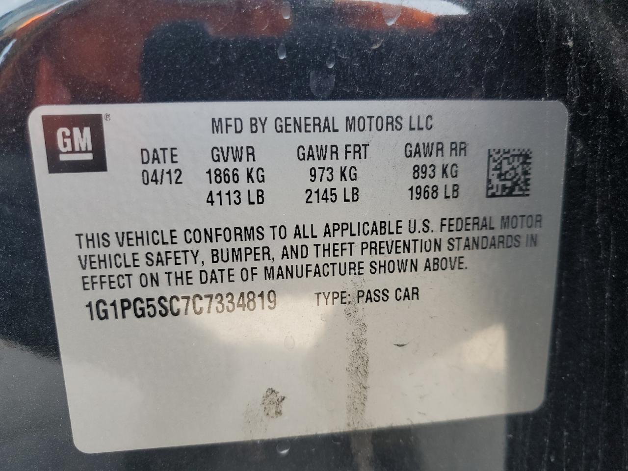 2012 Chevrolet Cruze - Image 12