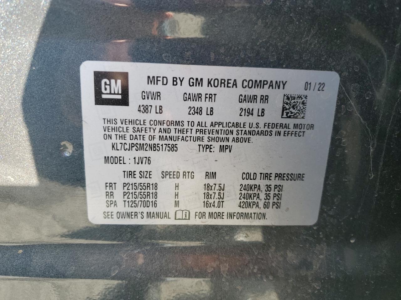 2022 Chevrolet Trax - Image 12