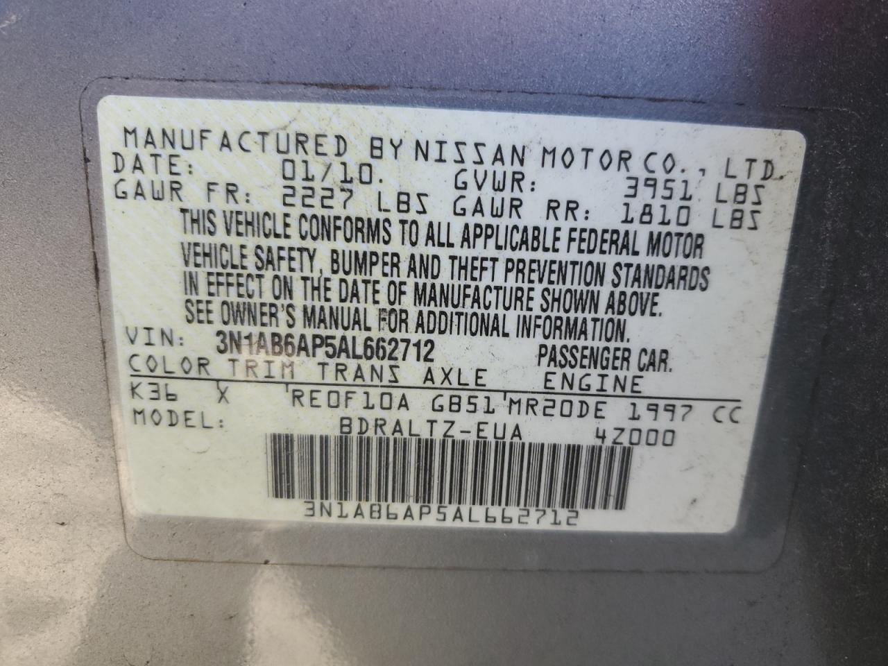 2010 Nissan Sentra - Image 15