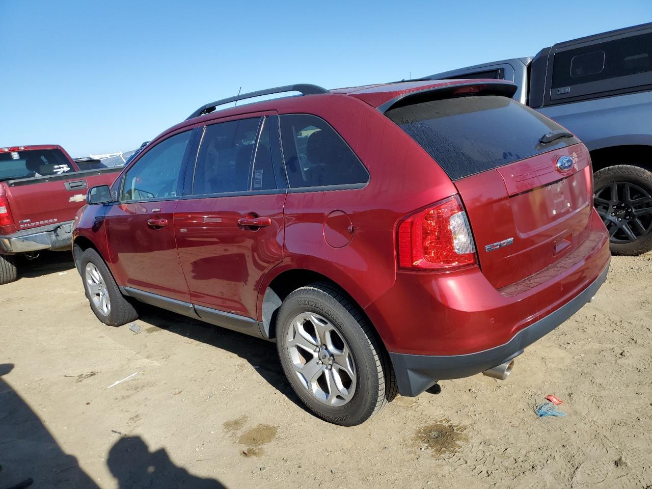 VIN 2FMDK3JC7DBC89674 2013 FORD EDGE no.2