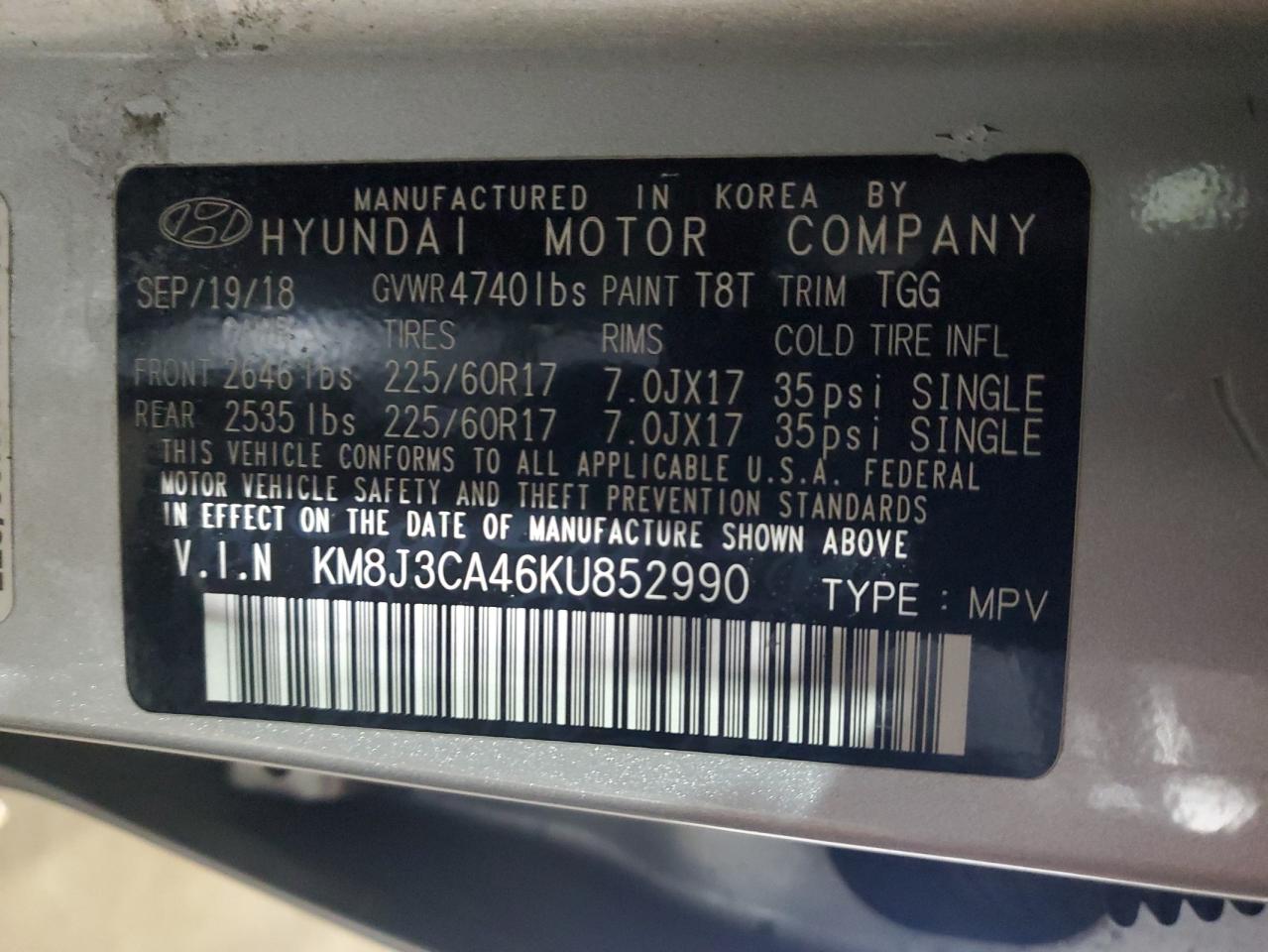2019 Hyundai Tucson - Image 13