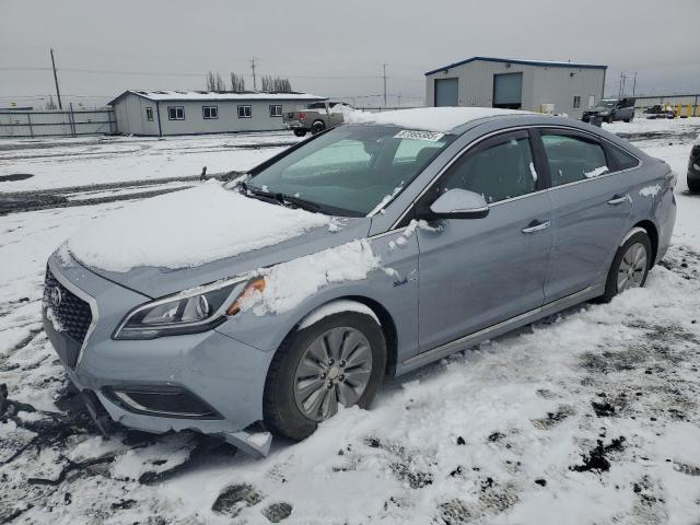  HYUNDAI SONATA 2016 Blue