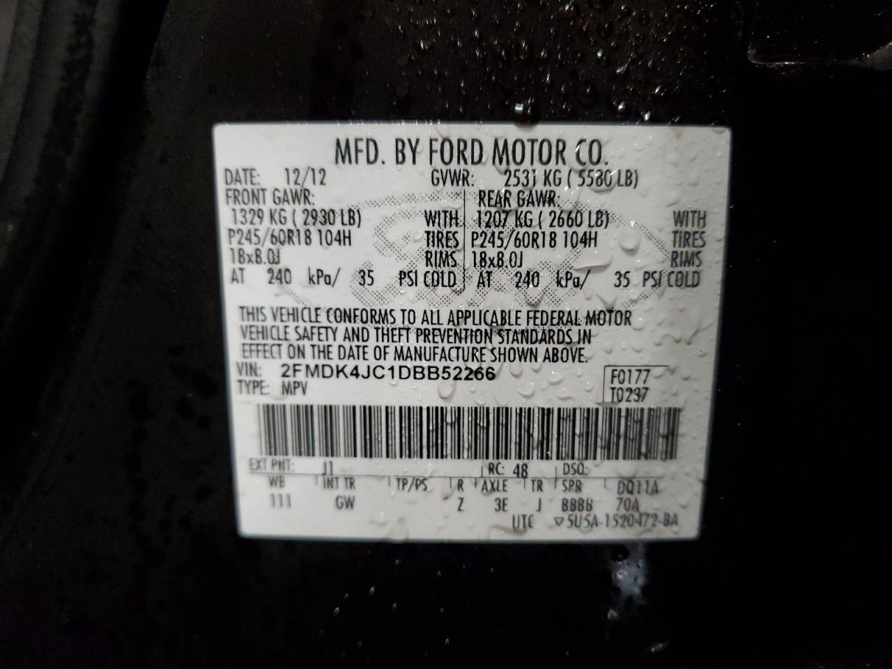 2013 Ford Edge - Image 13