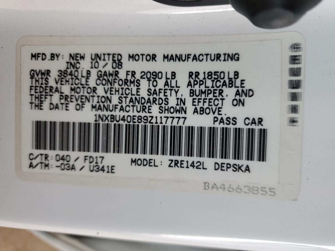 2009 Toyota Corolla - Image 12