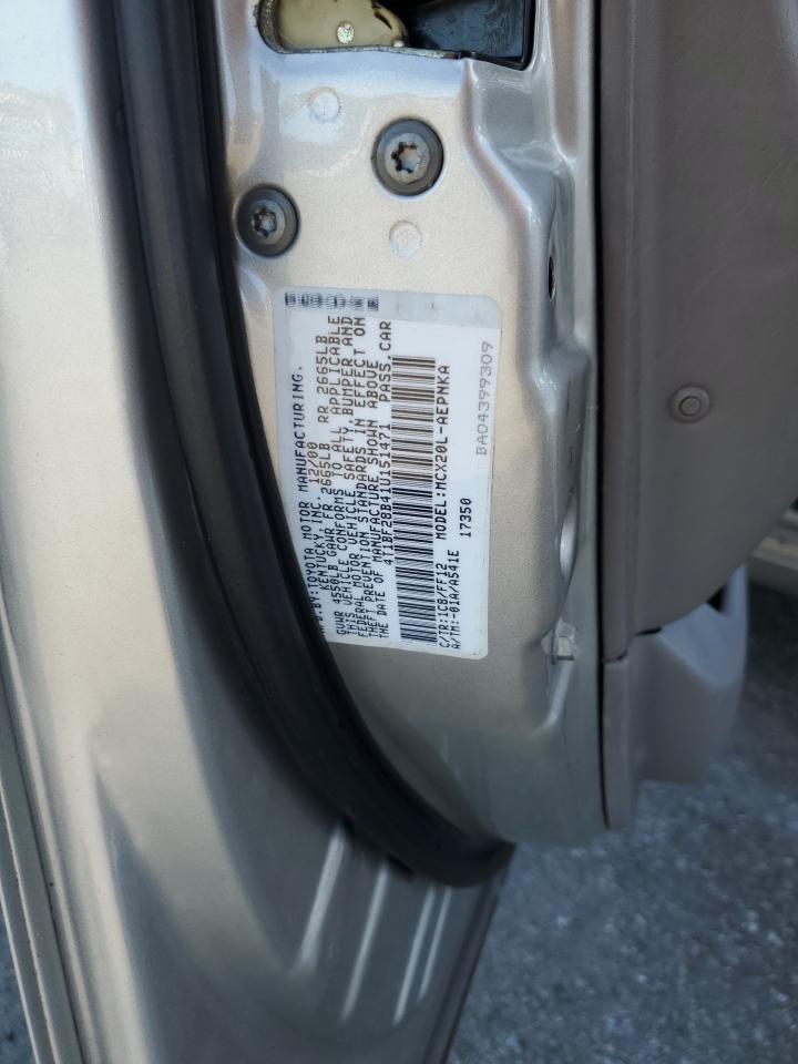 2001 Toyota Avalon Xl VIN: 4T1BF28B41U151471 Lot: 88056395