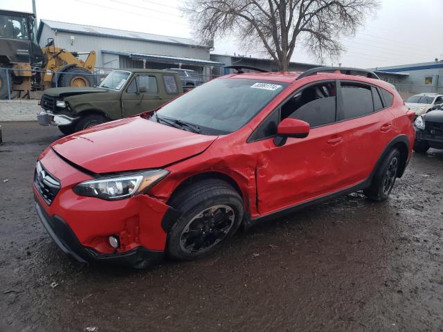  SUBARU CROSSTREK 2021 Красный