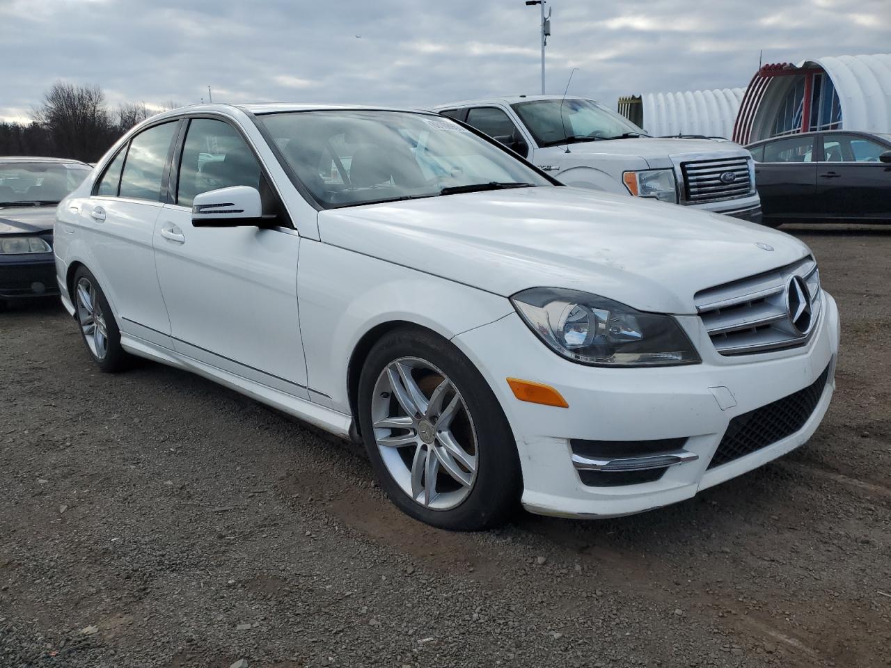 VIN WDDGF8ABXDA783636 2013 MERCEDES-BENZ C-CLASS no.4