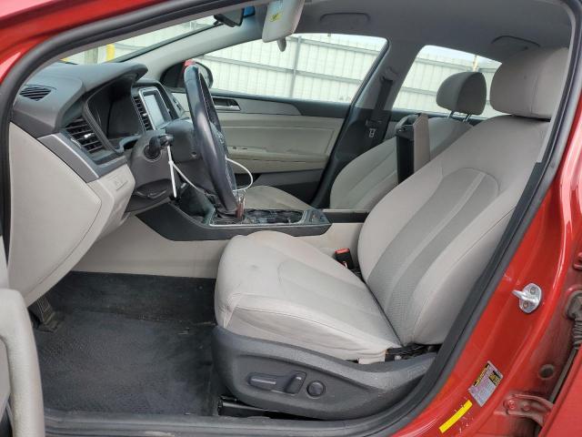  HYUNDAI SONATA 2018 Красный
