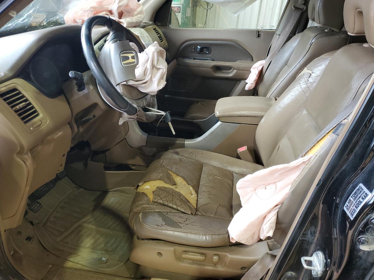 2007 Honda Pilot Exl VIN: 5FNYF28527B022140 Lot: 60966555