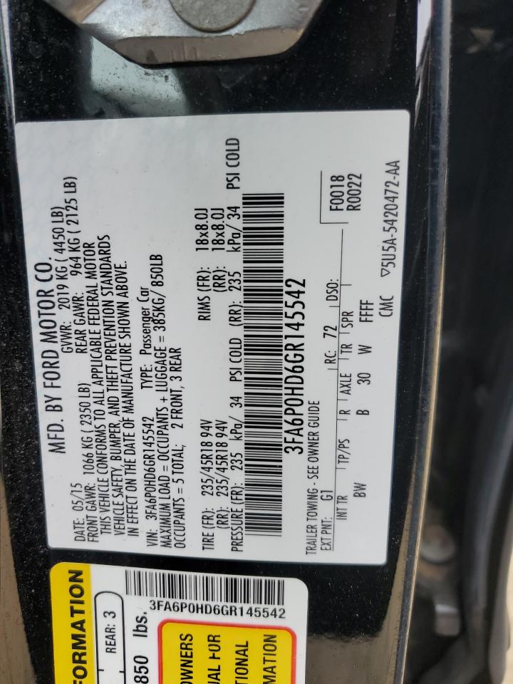2016 Ford Fusion - Image 12