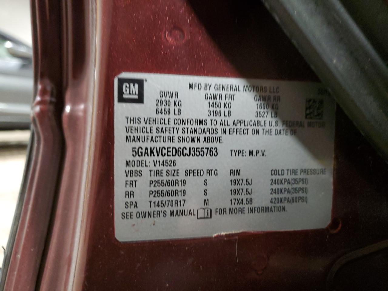 2012 Buick Enclave - Image 13