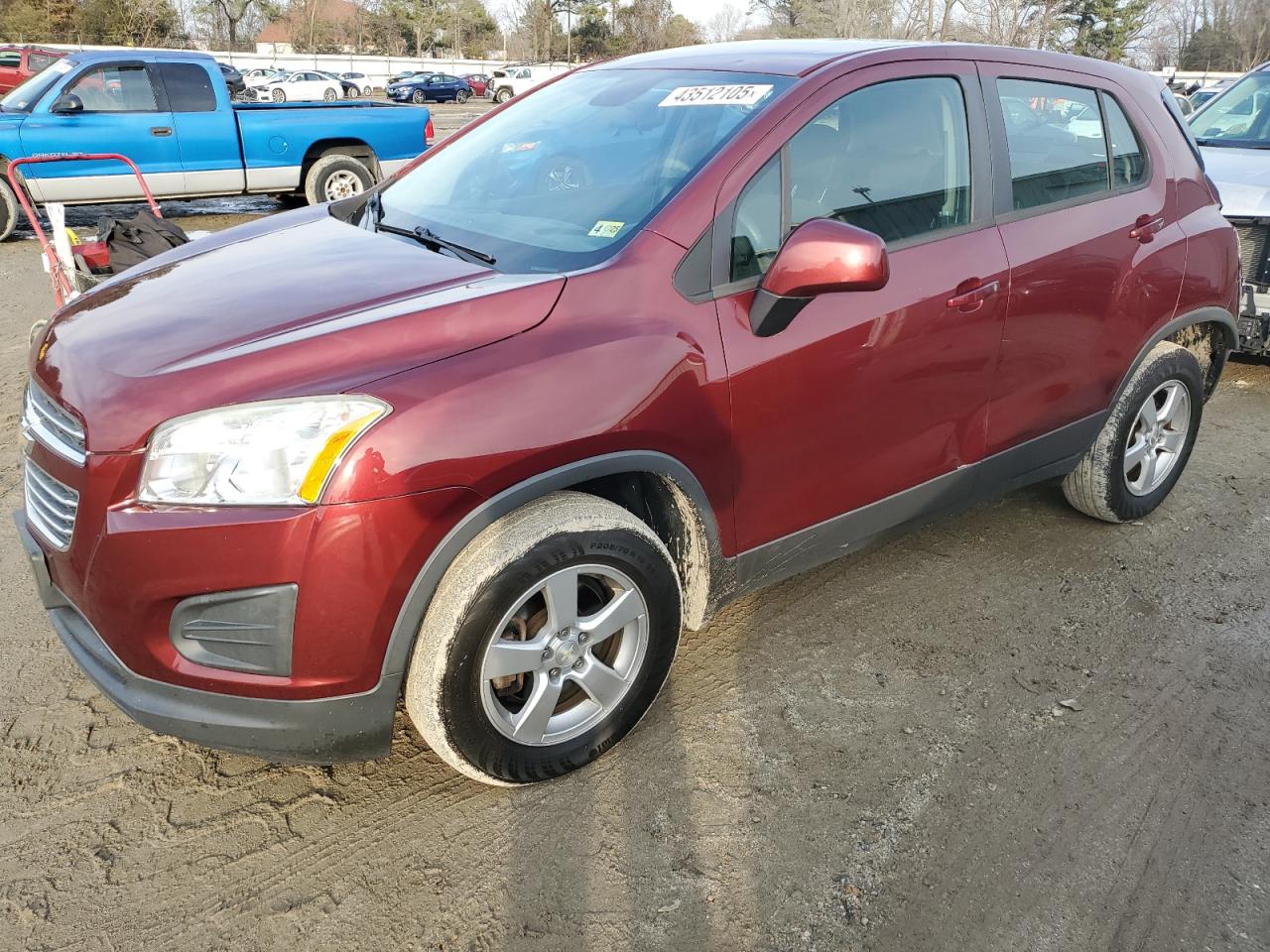 2016 Chevrolet Trax Ls de vânzare în Hampton, VA - Rear End
