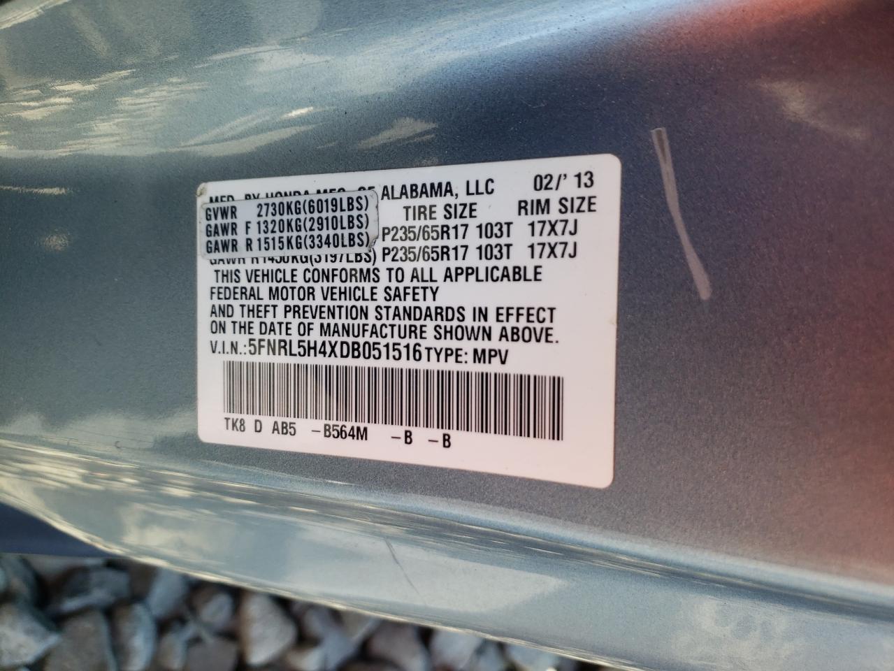 2013 Honda Odyssey - Image 15