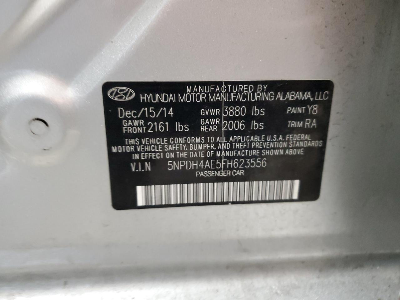 2015 Hyundai Elantra - Image 12