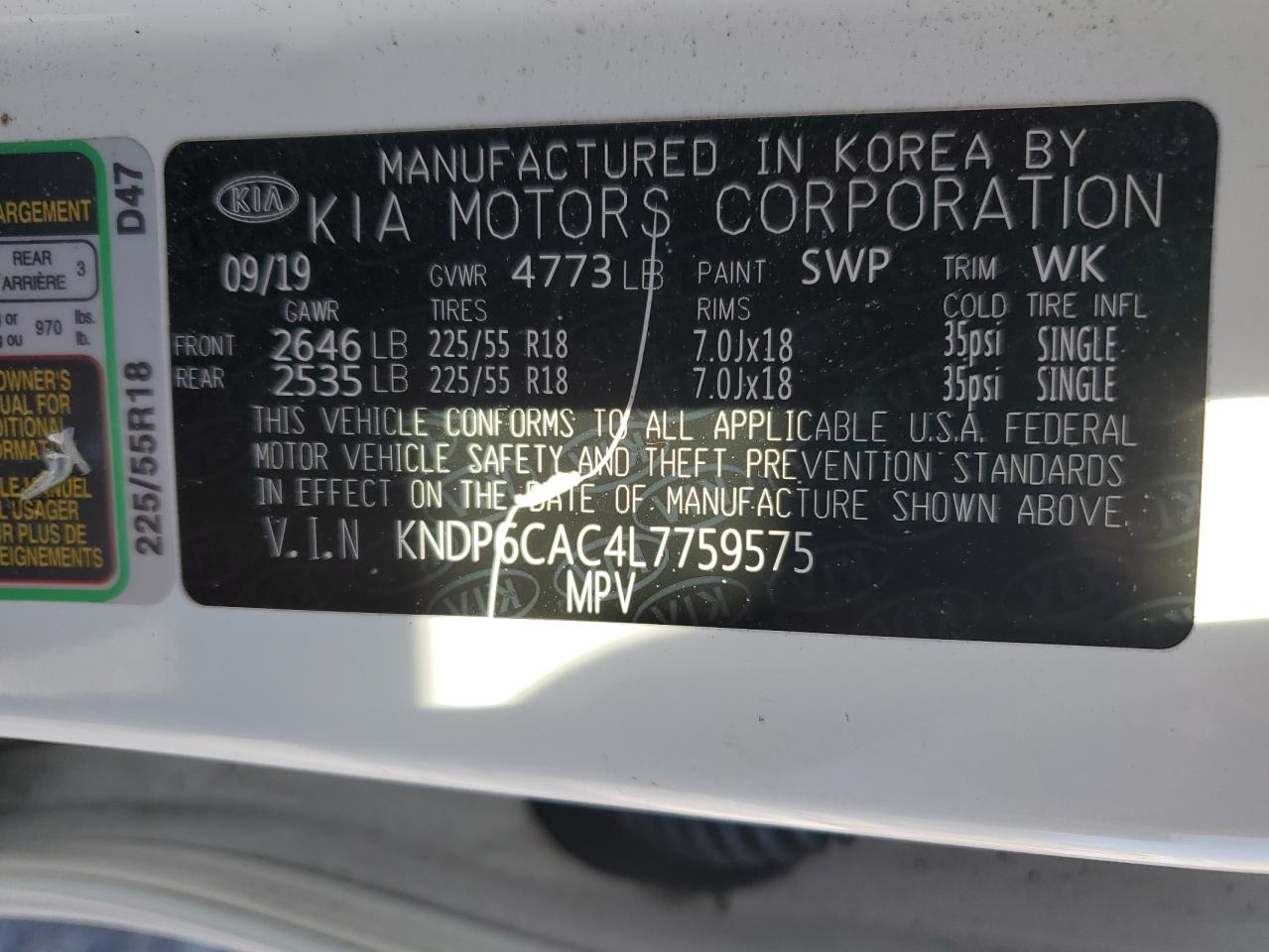 2020 Kia Sportage - Image 13