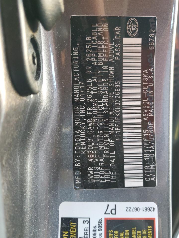 2017 Toyota Camry - Image 12