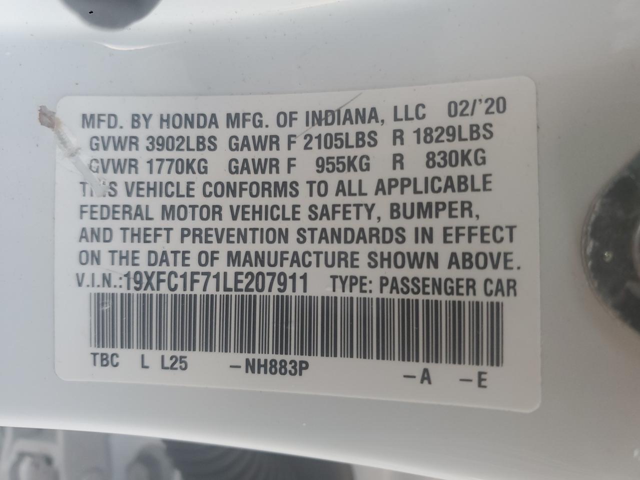 2020 Honda Civic - Image 12
