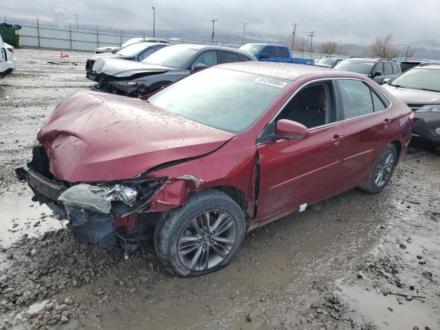  TOYOTA CAMRY 2015 Red