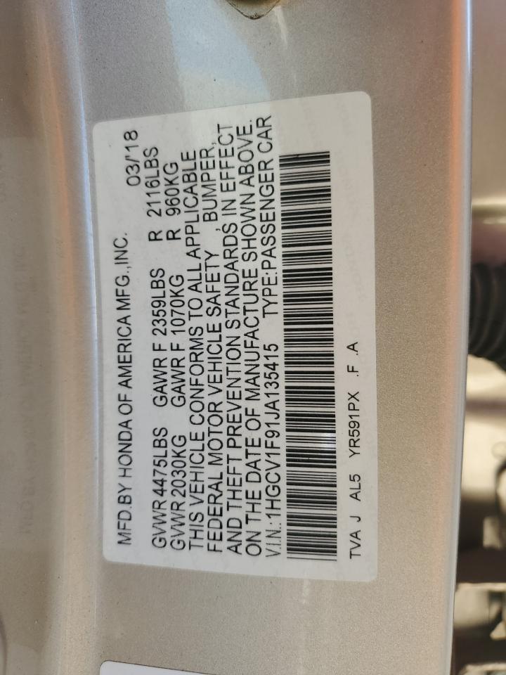 2018 Honda Accord - Image 13