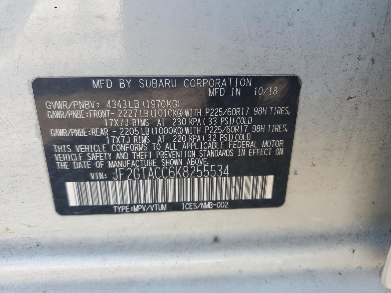2019 Subaru XV - Image 13