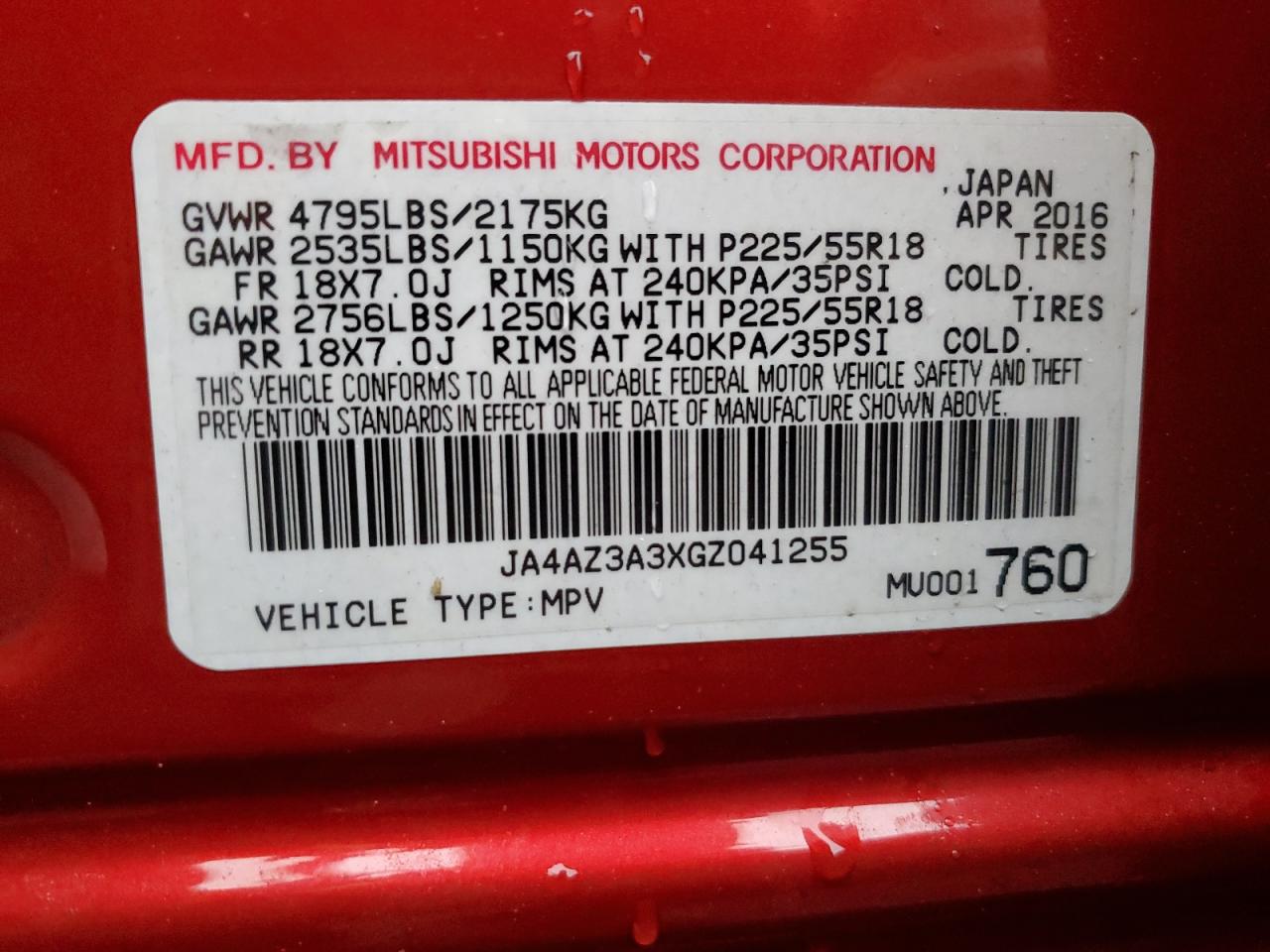 2016 Mitsubishi Outlander - Image 13