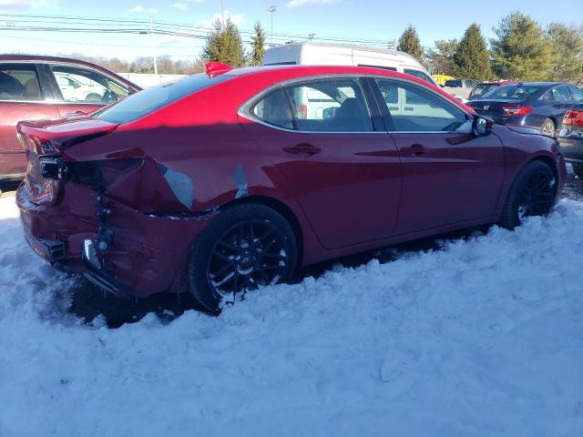  ACURA TLX 2017 Бордовий