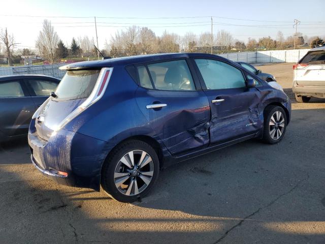  NISSAN LEAF 2017 Синий