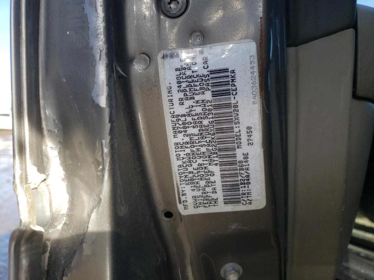 1999 Toyota Camry - Image 12