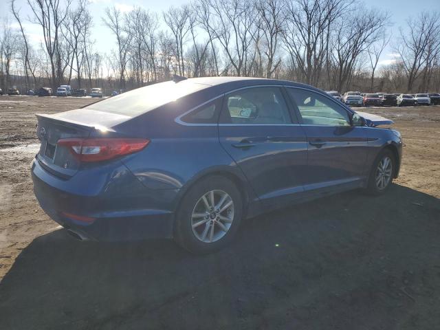 Sedans HYUNDAI SONATA 2015 Granatowy