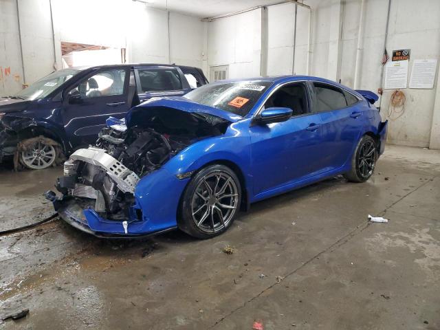  HONDA CIVIC 2017 Синий
