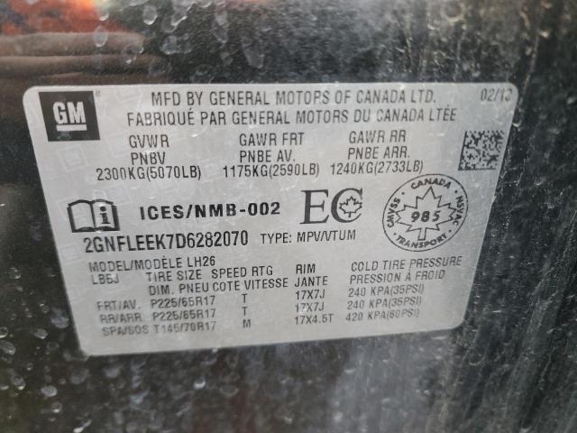 2013 CHEVROLET EQUINOX LT