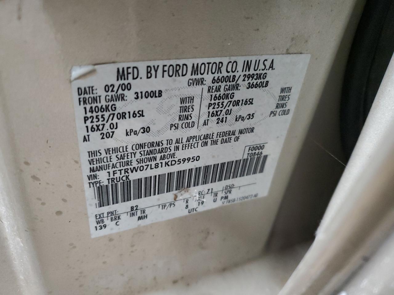 2001 Ford F-150 - Image 14