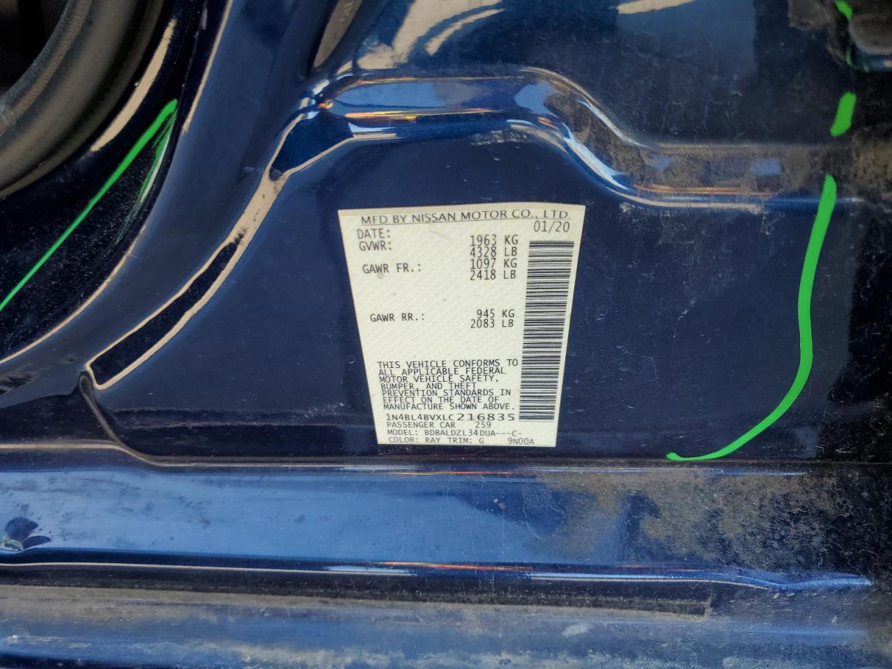 2020 Nissan Altima - Image 12