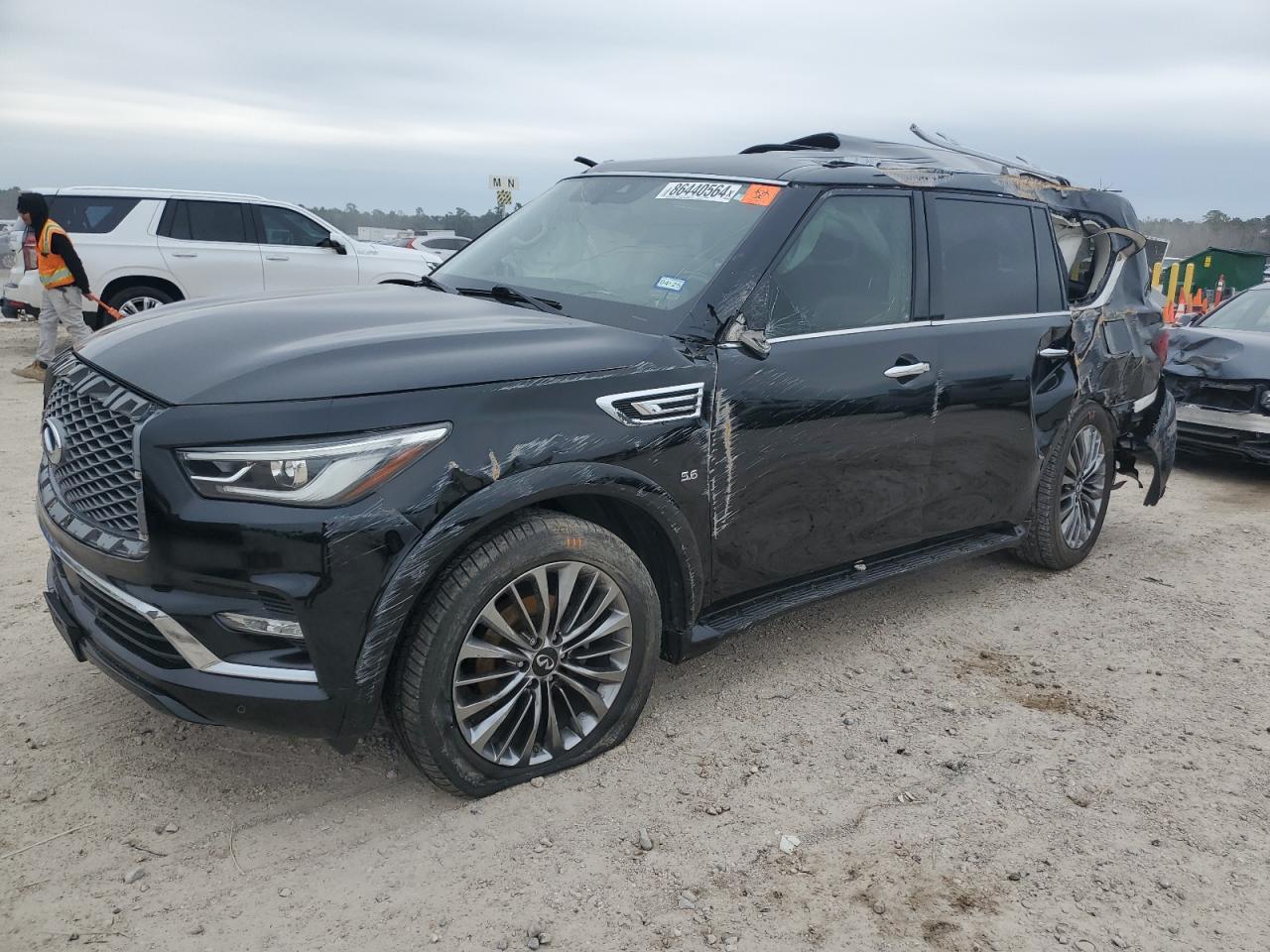 2019 Infiniti Qx80 Luxe VIN: JN8AZ2NF4K9682533 Lot: 86440564