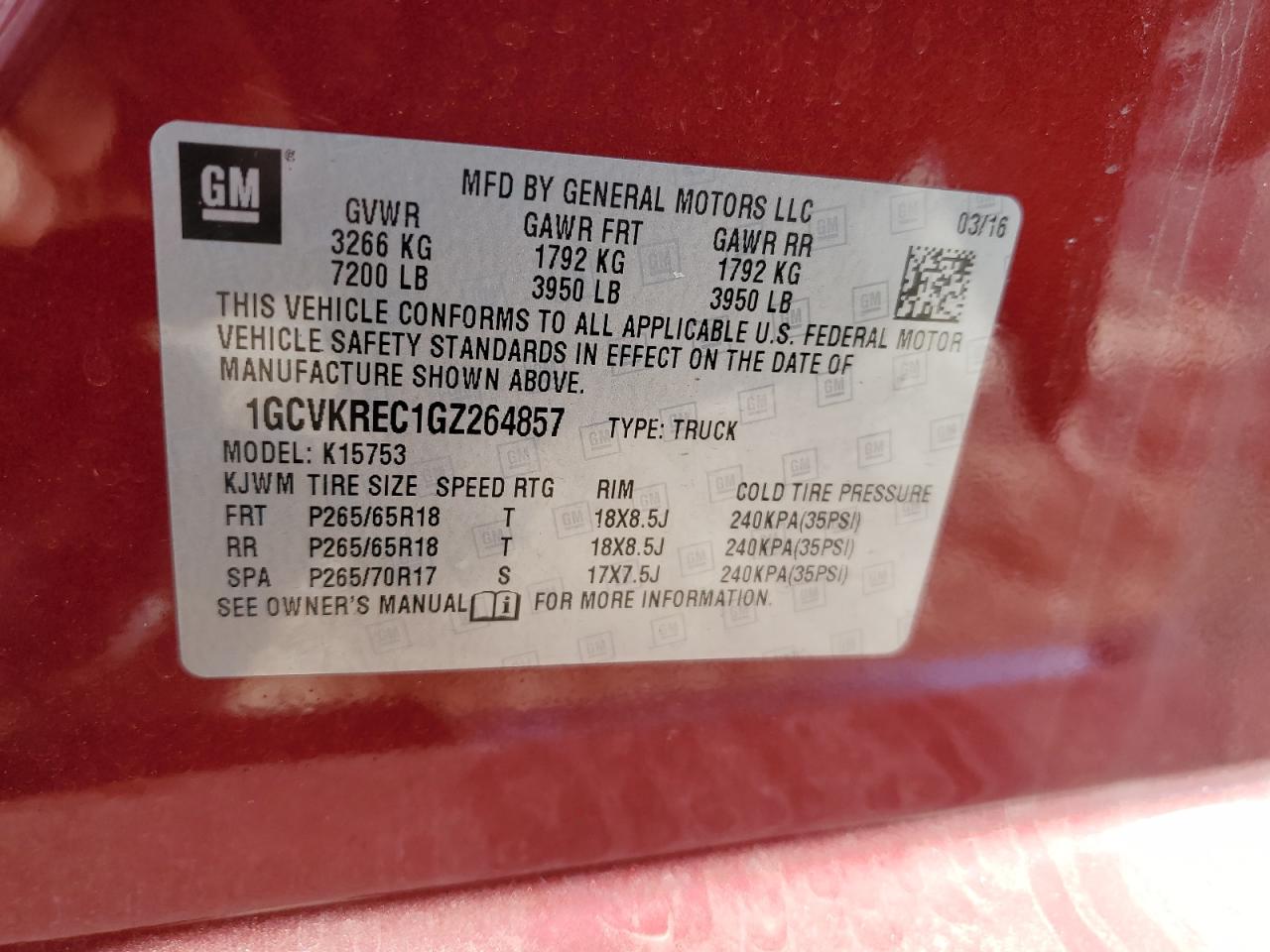 2016 Chevrolet Silverado - Image 12