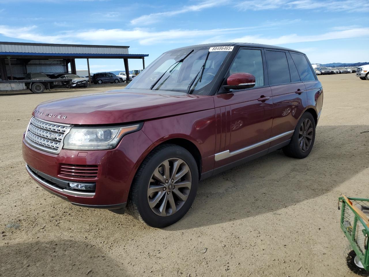 VIN SALGS2FK0HA330829 2017 LAND ROVER RANGEROVER no.1