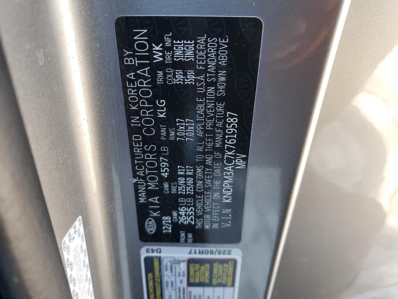 2019 Kia Sportage - Image 13