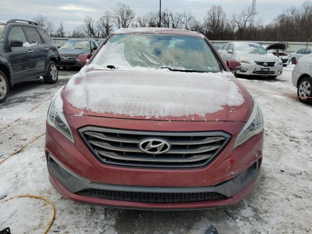  HYUNDAI SONATA 2015 Red