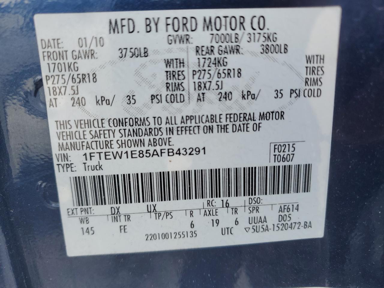 2010 Ford F-150 - Image 12