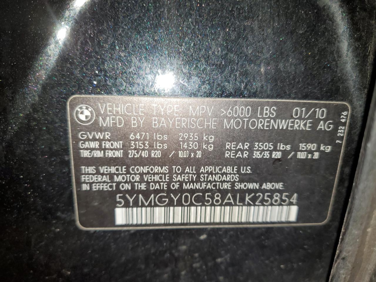 2010 BMW X5 - Image 15