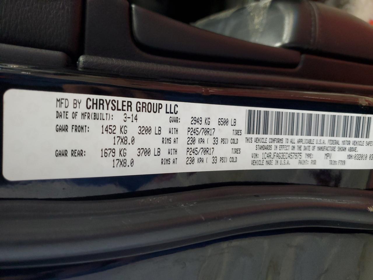 2014 Jeep Grand Cherokee - Image 13