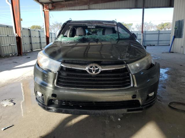  TOYOTA HIGHLANDER 2016 Зелений