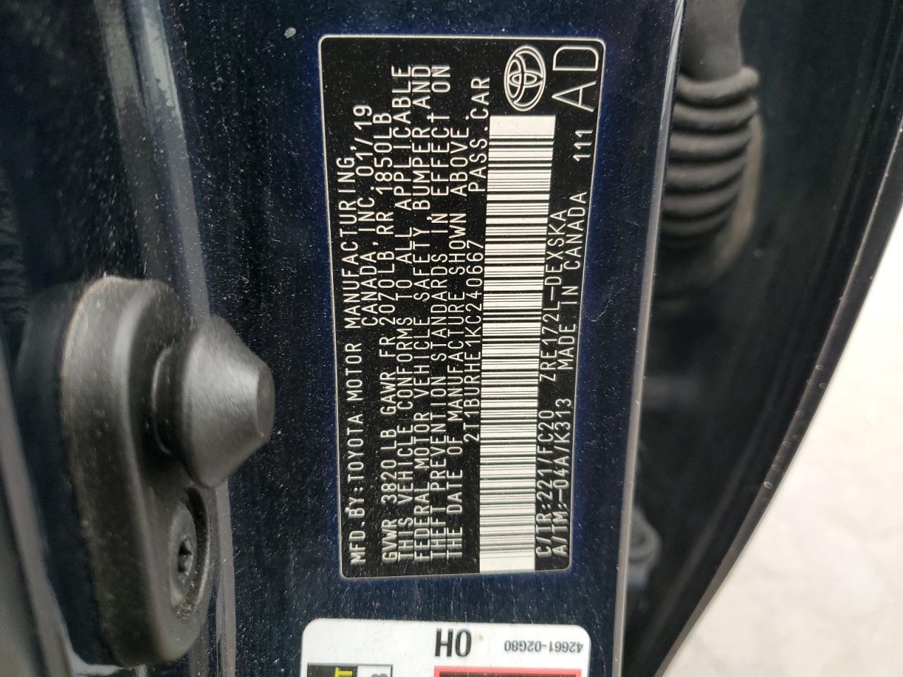 2019 Toyota Corolla - Image 12